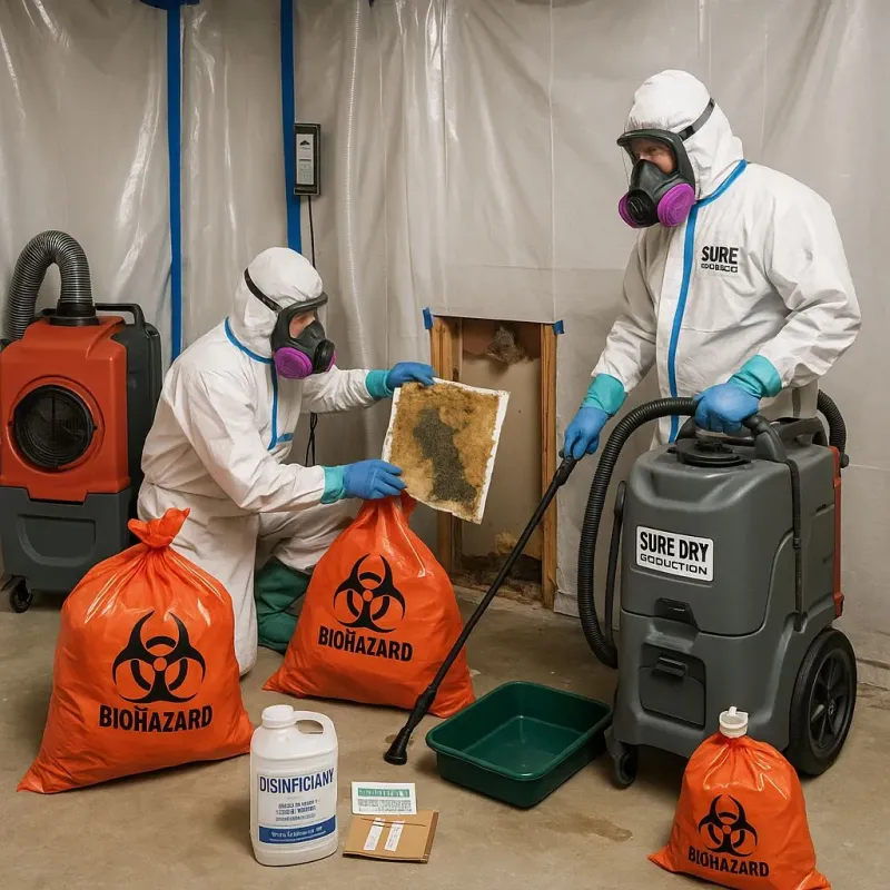 Contaminated Water Handling Protocols process in Palo, IA