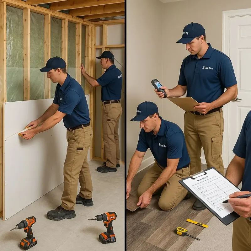 Repairs and Reconstruction process in Palo, IA
